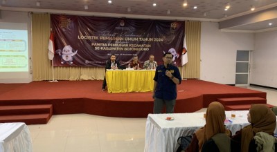 KPU Bojonegoro Gelar Rakor Logistik dan Pemetaan TPS Rawan Bencana Pemilu 2024
