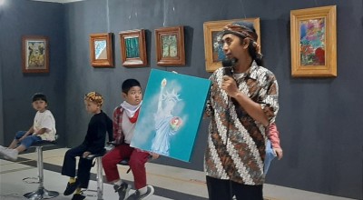 Sanggar Daun Gelar Pameran Seni Rupa Expresi