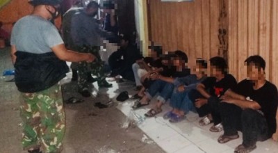 9 Bocil Diamankan saat Pesta Miras Oplosan di Surabaya