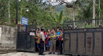 Rekonstruksi Perampokan Hotel Telaga Ngebel Ponorogo, Jadi Tontonan Warga
