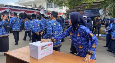 ASN Ponorogo Berdonasi Untuk Palestina, Terkumpul Rp 13 Juta