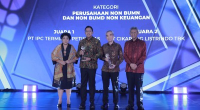 IPC TPK Raih Juara 1 Annual Report Award 2022