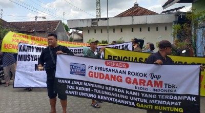 Pemilik Lahan Terdampak Tol Kediri-Tulungagung Mengaku Terpaksa Terima Ganti Rugi