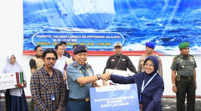 Peduli Kemanusiaan, Pelindo Regional 3 Kirim Bantuan Obat dan Pakaian ke Palestina