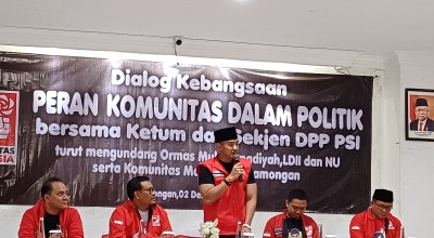 Kaesang Kampanye di Lamongan Dihadiri Kades hingga Selawatan