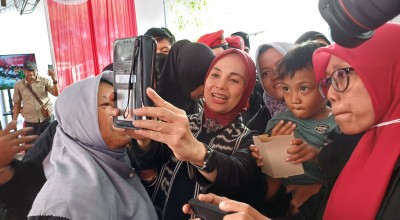 Temui Pelaku UMKM Lamongan, Atikoh Ganjar Nyatakan Diri Berpihak ke Kaum Marjinal