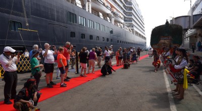 Kapal MS Westerdam Singgah 3 Kali di Pelabuhan Tanjung Perak, Dongkrak Pariwisata