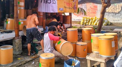 Manfaatkan Limbah, Warga Banjarkemantren Sidoarjo Produksi Mebel Enzonecraft