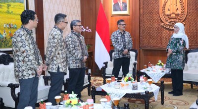 Gubernur Jatim Khofifah Siap Dukung Program dan Pembentukan TPAKD