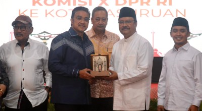 Terima Kunker DPR RI Komisi X, Gus Ipul Beber Potensi Wisata di Kota Pasuruan