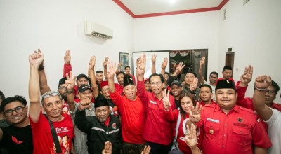 Nobar Debat Capres, PDIP Surabaya: Ganjar Pranowo Tampil Sat-Set dan Orisinil