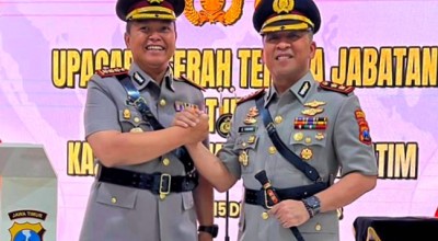Gantikan Kombespol Kusumo Wahyu Bintoro, AKBP Christian Tobing Resmi Jabat Kapolresta Sidoarjo