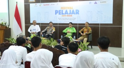 Puluhan Siswa SMK di Bojonegoro Antusias Ikuti Festival Pelajar Anti Hoax