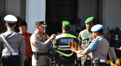 Polresta Malang Kota Siagakan 350 Personel Gabungan untuk Operasi Lilin Semeru 2023