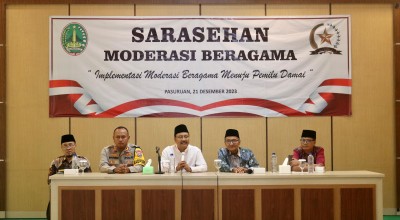 Gus Ipul Ingin Kuatkan Moderasi Agama Menuju Pemilu Damai di Kota Pasuruan