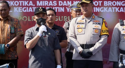 Apel Persiapan Nataru, Mas Adi Imbau Masyarakat Taat Hukum