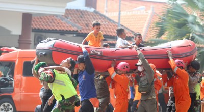 Siaga Hadapi Bencana, Pemkot Pasuruan Gelar Apel Pasukan dan Simulasi Penanggulangan