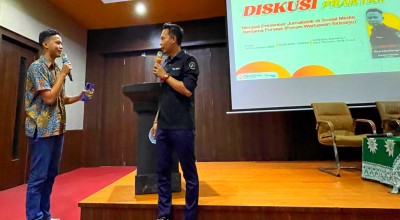 Gandeng Forwas Institute dan Tjiwi Kimia, Umsida Gelar Diskusi Presenter Sosial Media di Sidoarjo