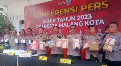 Polresta Malang Kota Tuntaskan 1.086 Perkara atau 81,4 Persen Sepanjang Tahun 2023