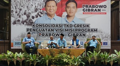 TKD Prabowo-Gibran Gresik Gelar Konsolidasi Penguatan Visi Misi Program