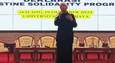 Penyanyi Opick Apresiasi Kepedulian Universitas Brawijaya Terhadap Palestina