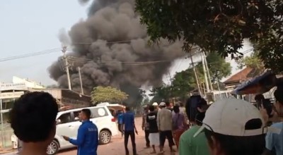 BLARR!!! Sejumlah Rumah Warga di Bangkalan Runtuh Terkena Ledakan