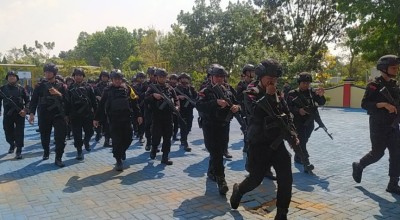 Polres Bangkalan Siagakan Ratusan Personel di 6 Pos untuk Pengamanan Malam Tahun Baru