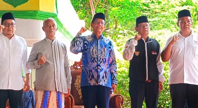 Silaturahmi ke Ponpes Al Khoziny Buduran Sidoarjo, Mahfud MD Bocorkan Kunci Keberhasilan