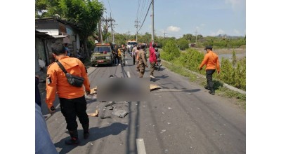 3 Orang Tewas usai Terserempet Truk di Pakal Surabaya
