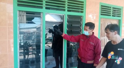 Keributan di Jalan Raya Kediri-Kertosono, Pesilat Janji Ganti Kerusakan dan Kerugian Warga