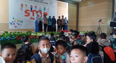 Gerakan Stop Bullying, SD di Lamongan Punya Yel-Yel Unik Bangun Kesadaran Anak