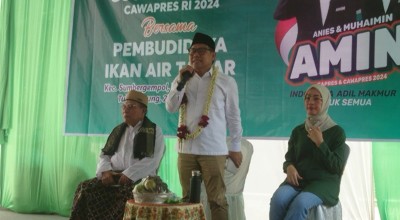 Cak Imin Kampanye di Tulungagung Janji Slepet Importir Pangan Asing