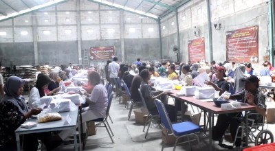 KPU Kota Kediri Libatkan Disabilitas dalam Penyortiran Surat Suara