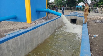 Kolam Retensi Rampung Dikerjakan, Diproyeksikan Atasi Banjir Kota Lamongan