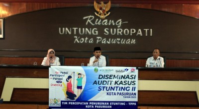 Wawali Pasuruan Harapkan Gerak Cepat Turunkan Angka Prevalensi Stunting