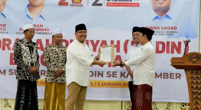 Didukung Guru Madin se-Jember, Sadad Optimis Prabowo-Gibran Menang 1 Putaran