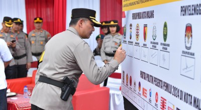 5.598 Personel Gabungan di Kota Malang Siap Amankan TPS