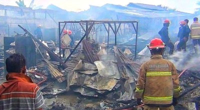 Gudang Pembuatan Kubah Masjid di Sidoarjo Terbakar, 1 Korban Tewas