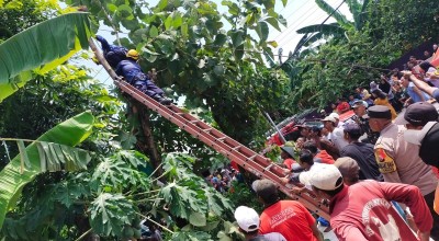 Warga Bojonegoro Tewas Tersengat Listrik di Atas Pohon, Istri Histeris