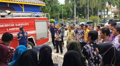 Kantor Dinas PU SDA Lamongan Terbakar, Damkar Berhasil Selamatkan Aset Rp 1 M