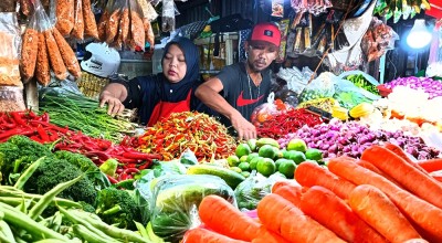 Harga Bahan Pokok di Pasar Larangan Sidoarjo: Bawang Merah dan Tomat Kompak Naik