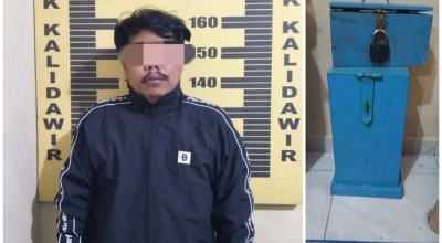 Maling Spesialis Kotak Amal Diringkus, Bobol 30 Masjid di Tulungagung