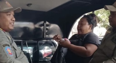 Satpol PP Amankan Pengemis Wanita Seram di Kediri, Netizen: Ada Lagi!