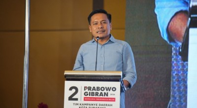 Golkar Surabaya: Kualitas Kenegarawanan Prabowo Teruji di Debat Capres ke-3