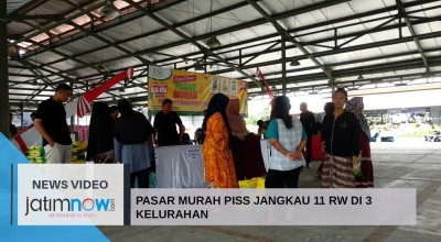Video: Pasar Murah PISS Jangkau 11 RW di 3 Kelurahan Surabaya Utara