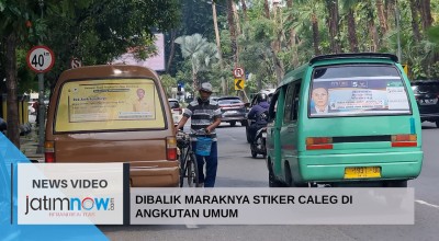 Video: Dibalik Maraknya Poster Caleg di Angkutan Umum