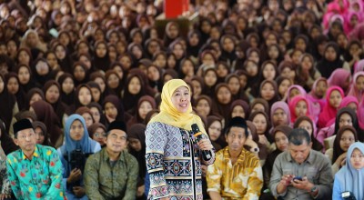 Program IKI PESAT Jangkau 1.419 Ponpes, Gubernur Khofifah: Bukti Komitmen Kami