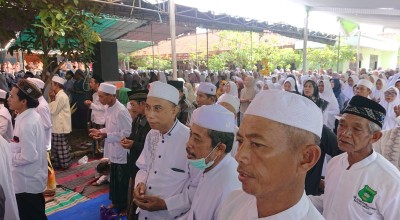 5 Ribu Jamaah Berzikir demi Pemilu Damai di Ponpes Sunan Prapen Lamongan