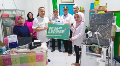 Terminal Teluk Lamong Salurkan Bantuan Alat Kesehatan untuk Layanan Masyarakat