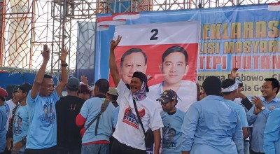 Ribuan Masyarakat Tepi Hutan Lamongan Janjikan Prabowo-Gibran Menang 60 Persen